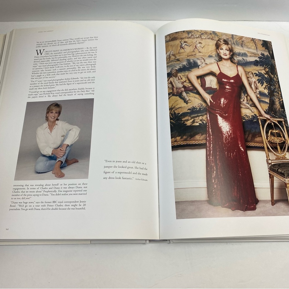 Diana The Portrait Hardcover Coffee Table Book - Picture 5 of 6